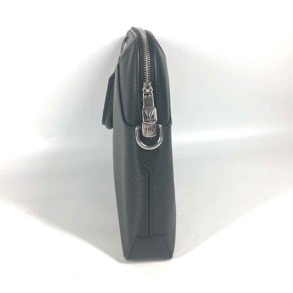 LOUIS VUITTON Business bag M51689 Epi Leather black Epi Oliver mens  d
