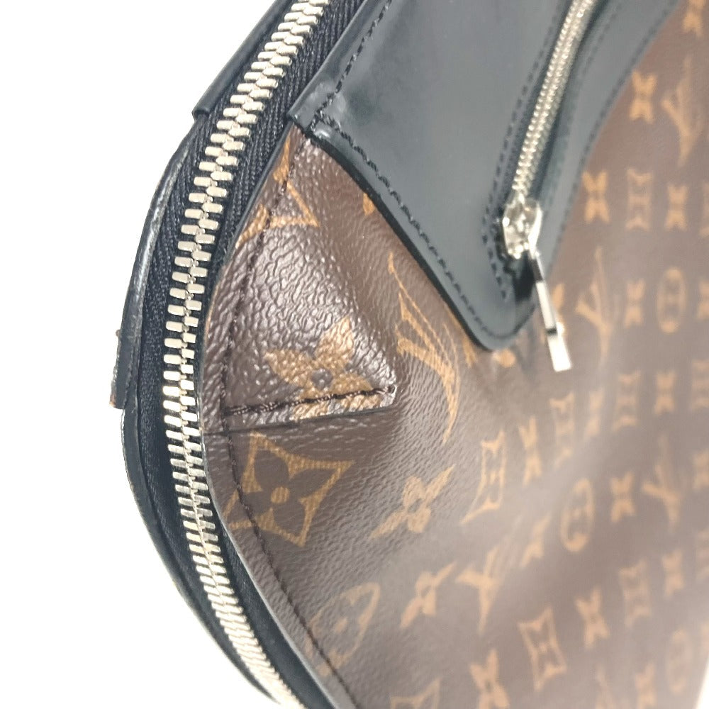 LOUIS VUITTON Business bag M54019 Monogram macacer canvas Brown Monogram macacer Porto de Cumanjour PDJ