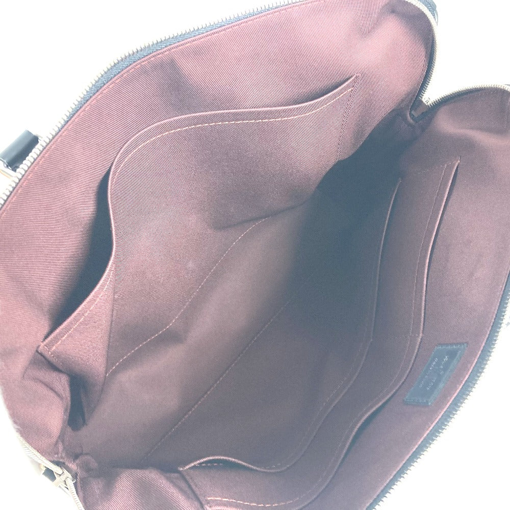 LOUIS VUITTON Business bag M54019 Monogram macacer canvas Brown Monogram macacer Porto de Cumanjour PDJ