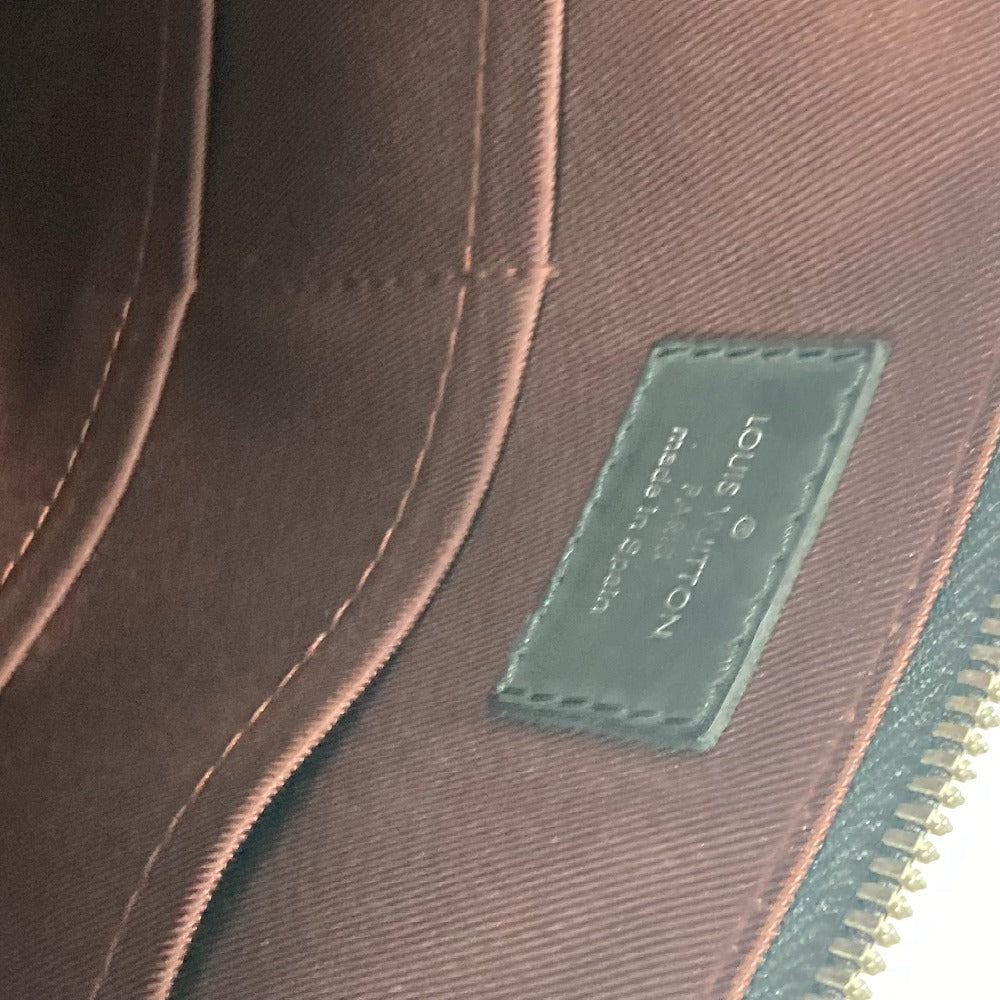 LOUIS VUITTON Business bag M54019 Monogram macacer canvas Brown Monogram macacer Porto de Cumanjour PDJ