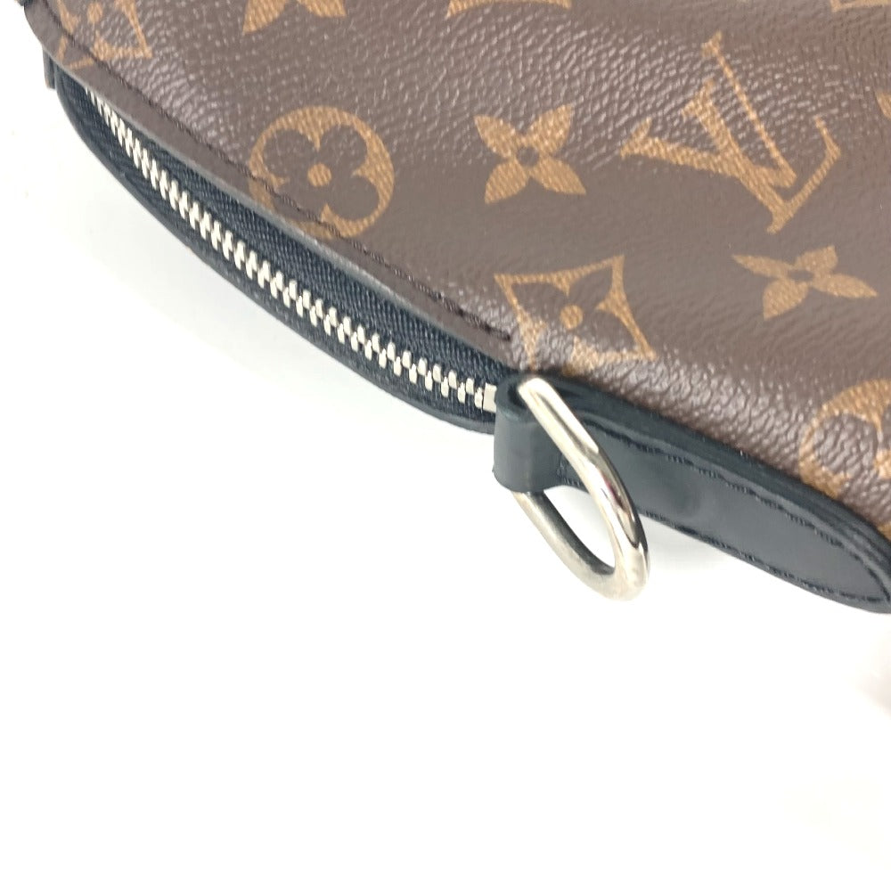 LOUIS VUITTON Business bag M54019 Monogram macacer canvas Brown Monogram macacer Porto de Cumanjour PDJ