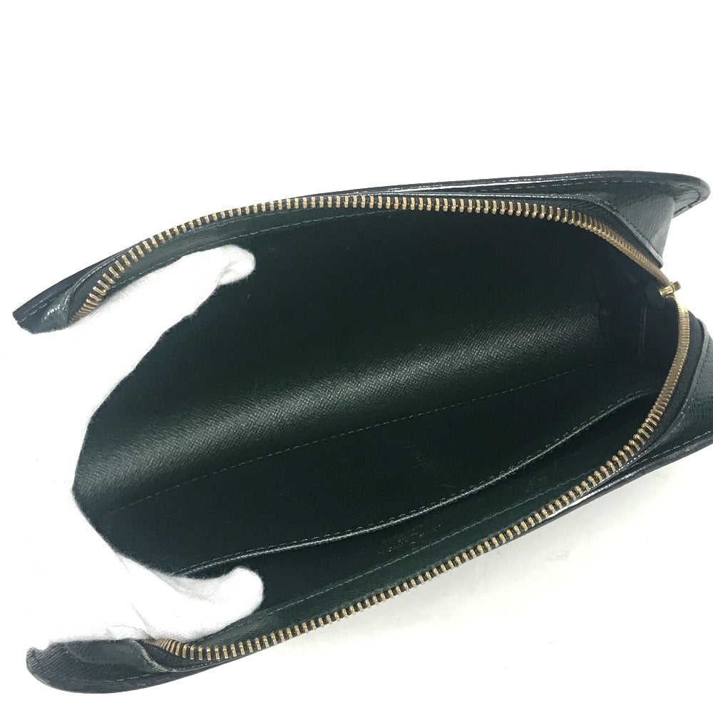 LOUIS VUITTON business bag M30184 Taiga Leather green Taiga Baikal