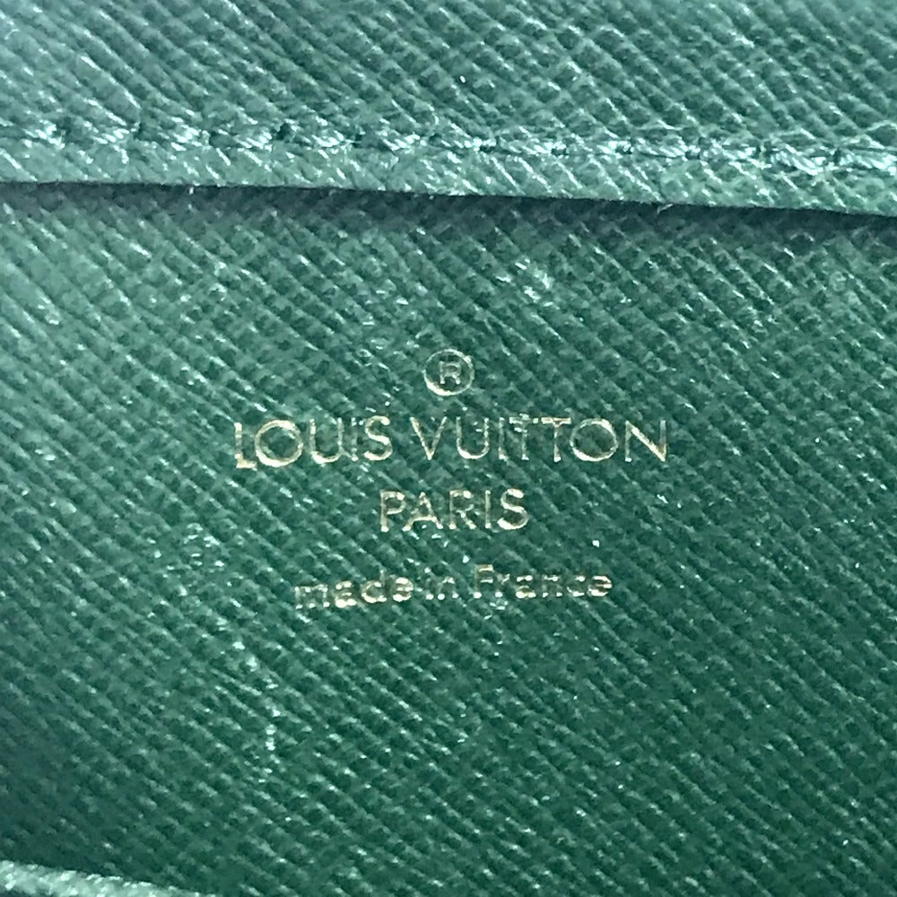 LOUIS VUITTON business bag M30184 Taiga Leather green Taiga Baikal