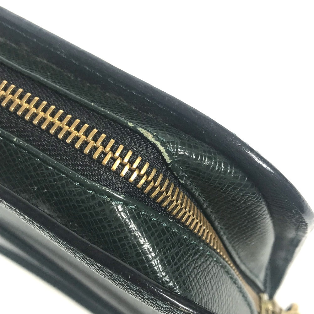 LOUIS VUITTON business bag M30184 Taiga Leather green Taiga Baikal