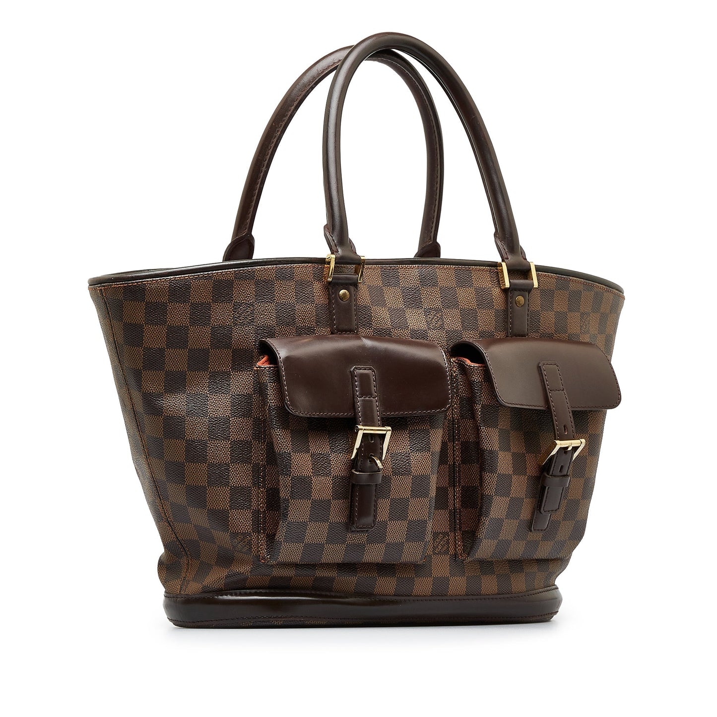 LOUIS VUITTON Damier Ebene Manosque GM Tote Bag