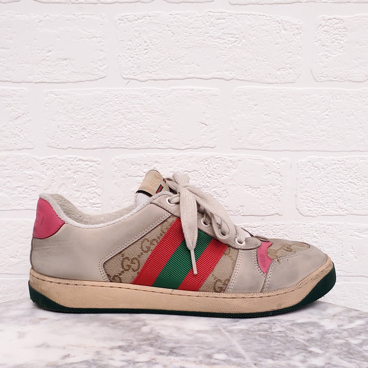 GUCCI LOGO SNEAKERS - SIZE 38