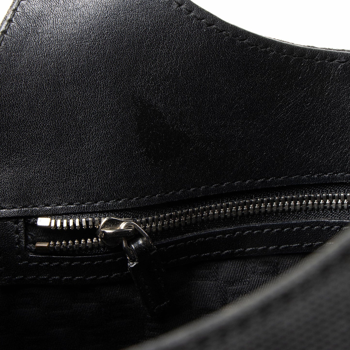 Gucci Canvas Perforated Leather Interlocking G Reins Satchel