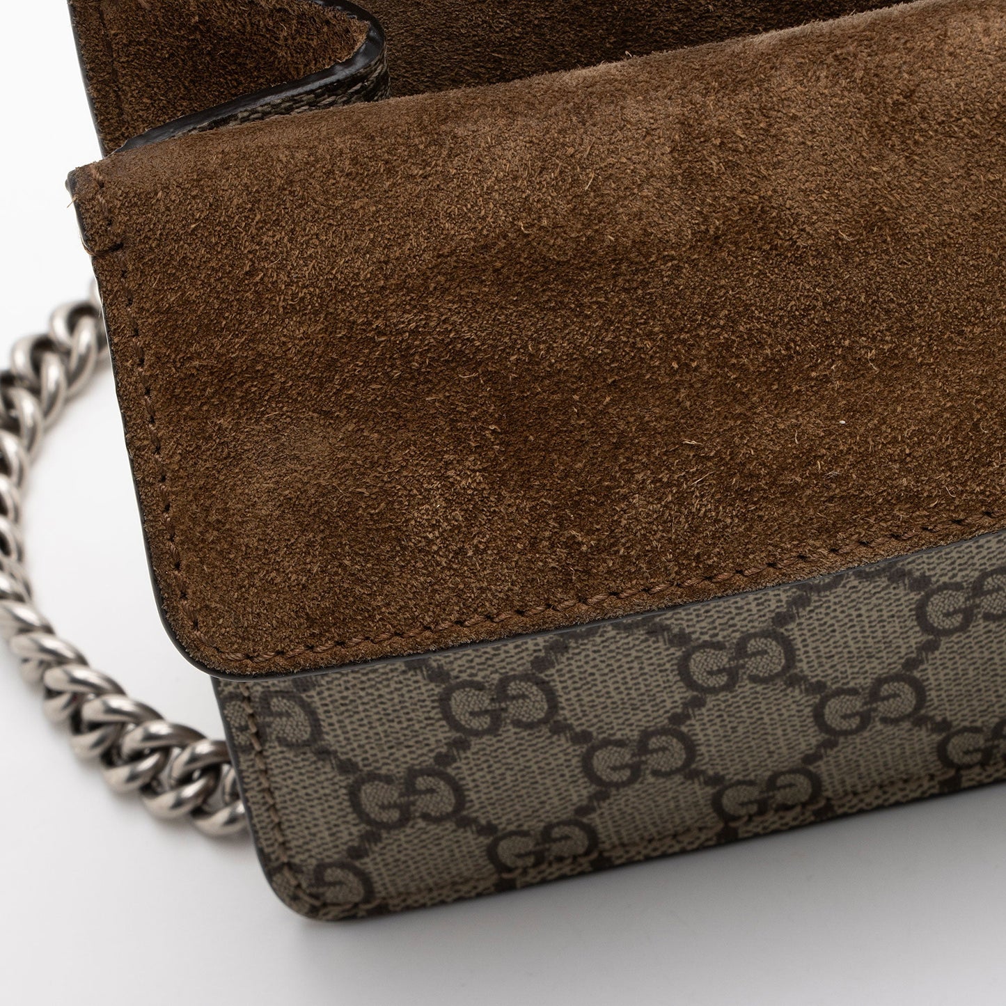 Gucci GG Supreme Crystal Dionysus Medium E/W Shoulder Bag