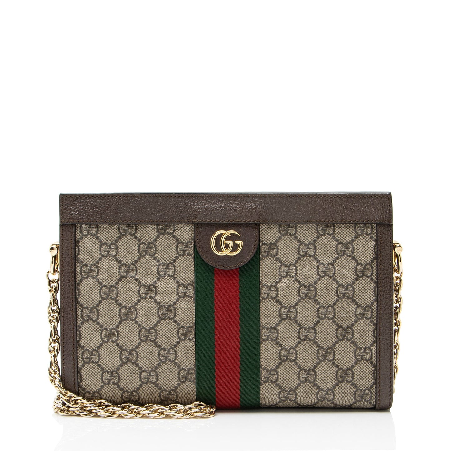 Gucci GG Supreme Ophidia Medium Chain Shoulder Bag