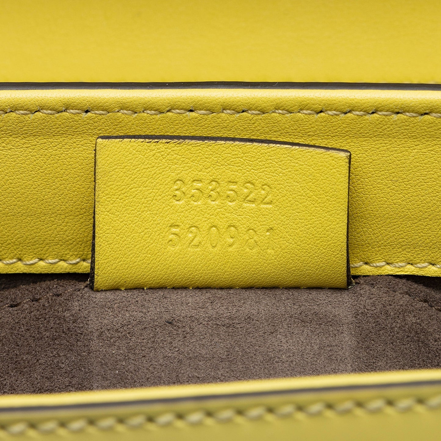 Gucci Leather Bamboo Lady Lock Mini Top Handle