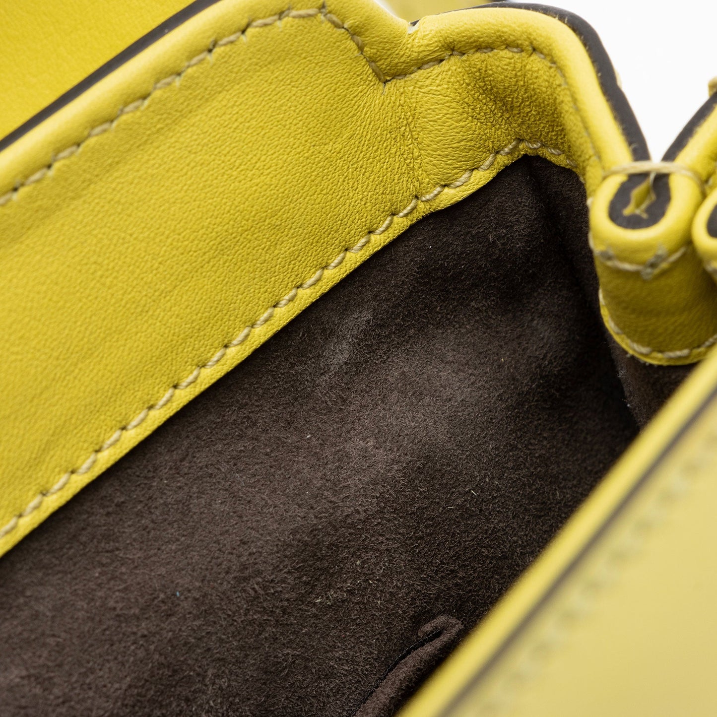 Gucci Leather Bamboo Lady Lock Mini Top Handle