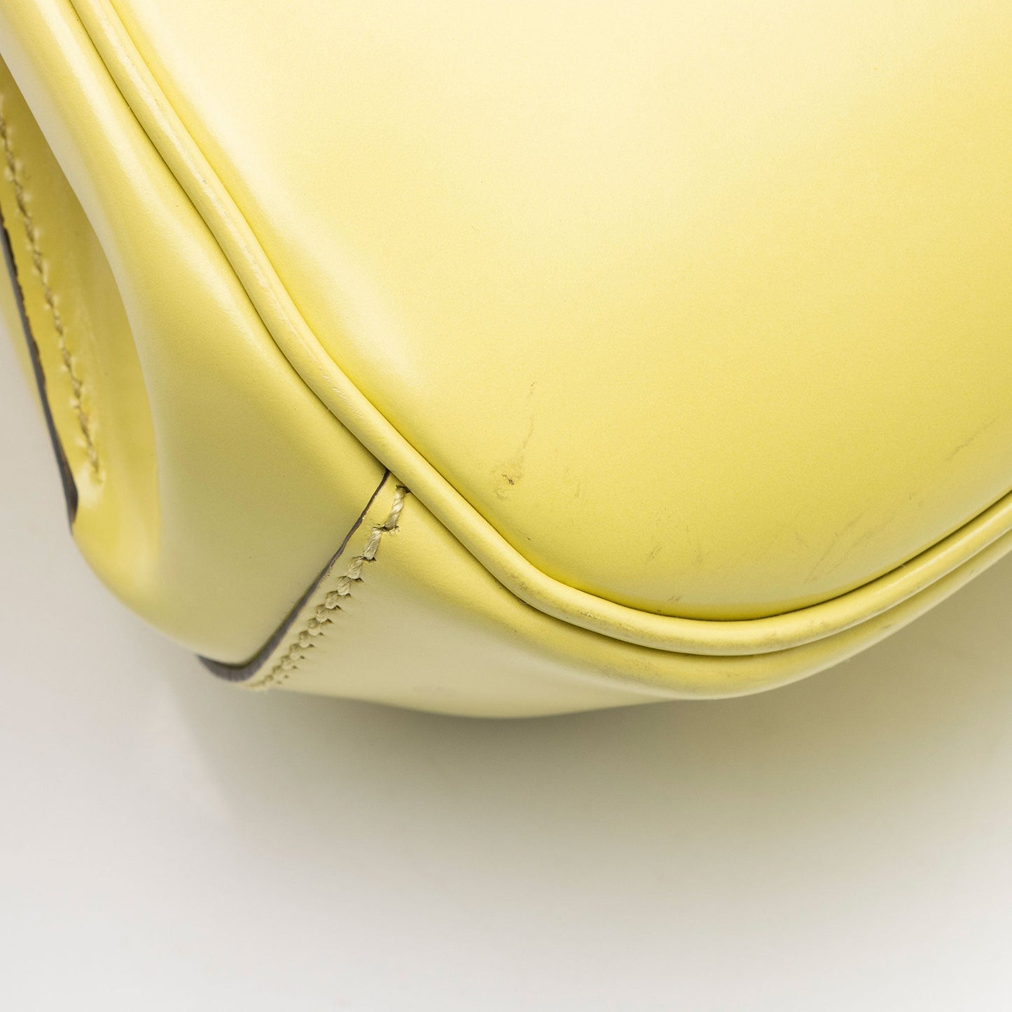 Gucci Leather Bamboo Lady Lock Mini Top Handle