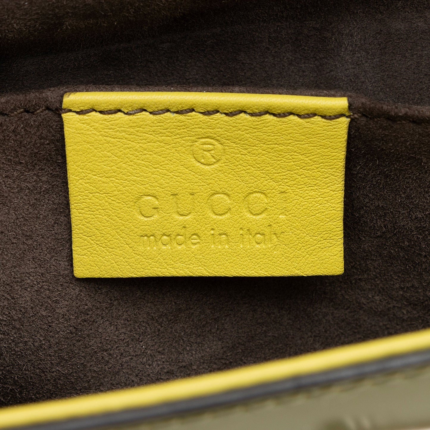 Gucci Leather Bamboo Lady Lock Mini Top Handle