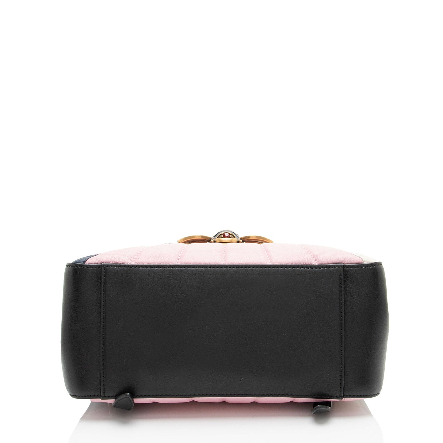 Gucci Leather Bamboo Queen Margaret Mini Top Handle Backpack