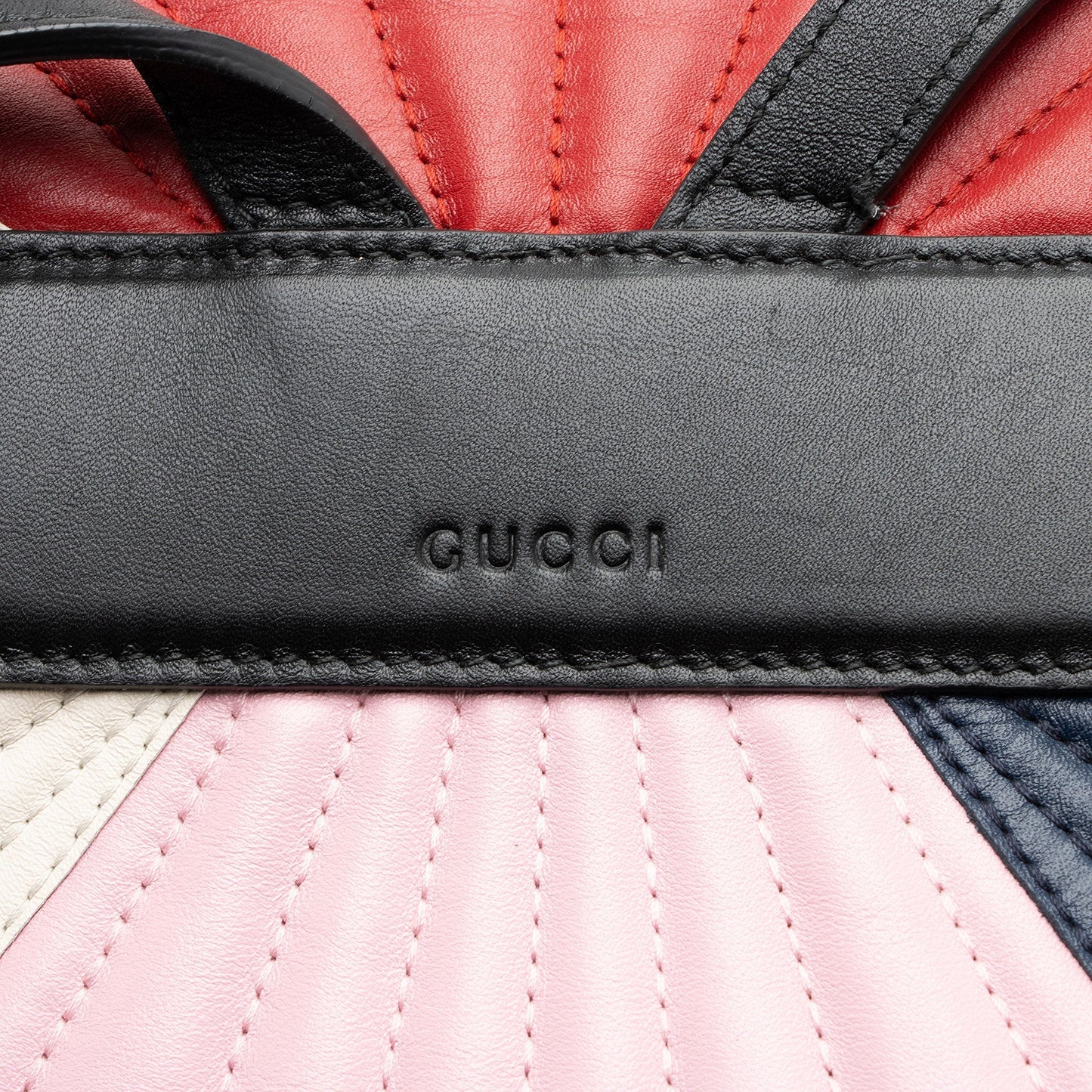 Gucci Leather Bamboo Queen Margaret Mini Top Handle Backpack