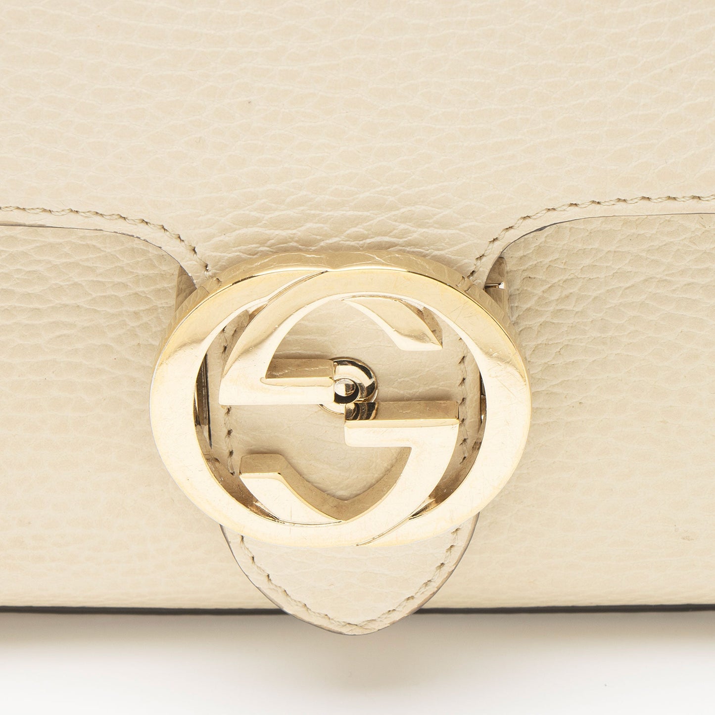 Gucci Leather Interlocking G Small Crossbody