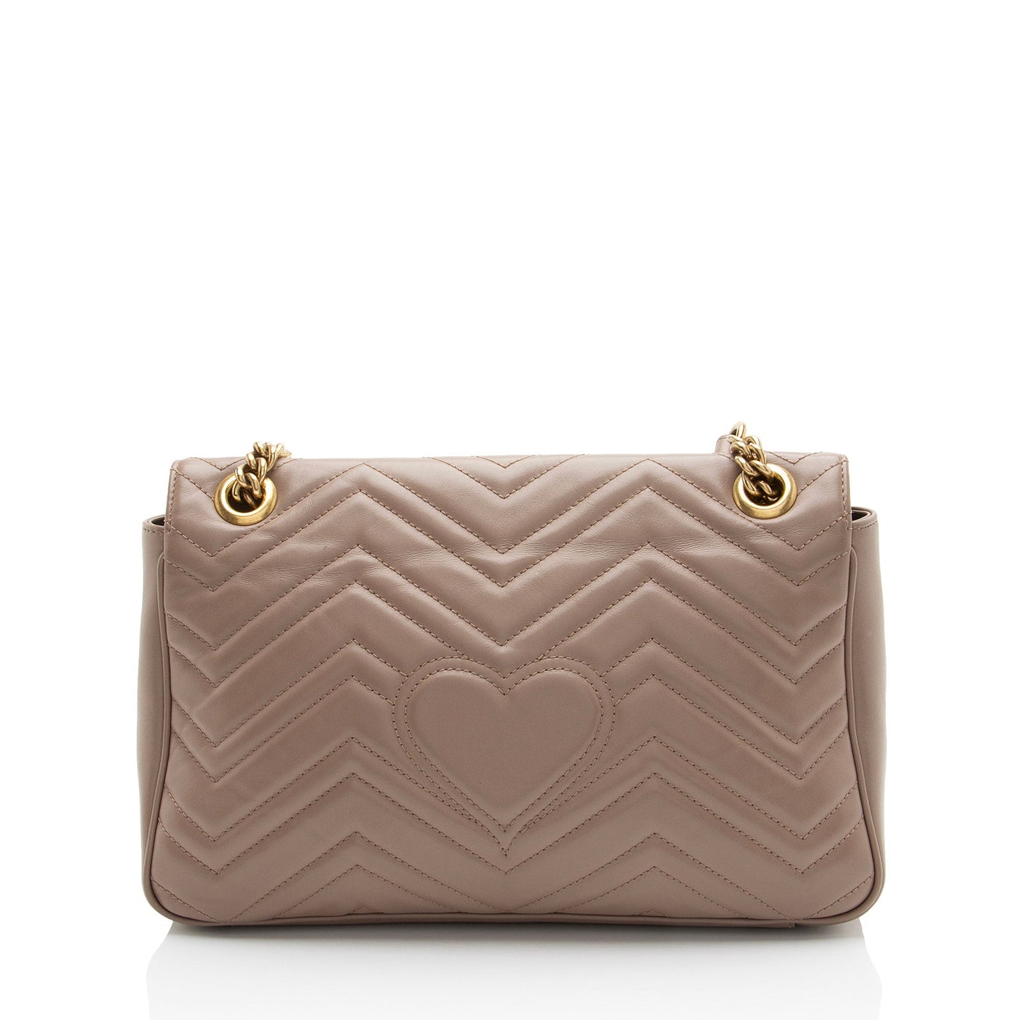 Gucci Matelasse Leather GG Marmont Large Flap Bag