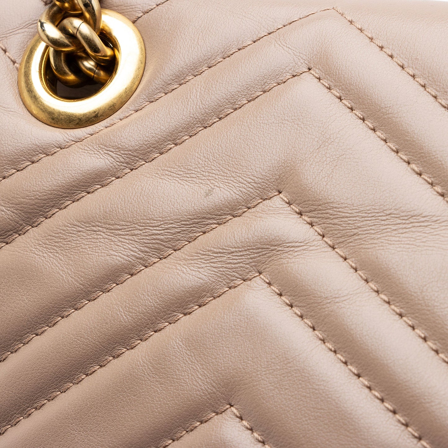 Gucci Matelasse Leather GG Marmont Large Flap Bag