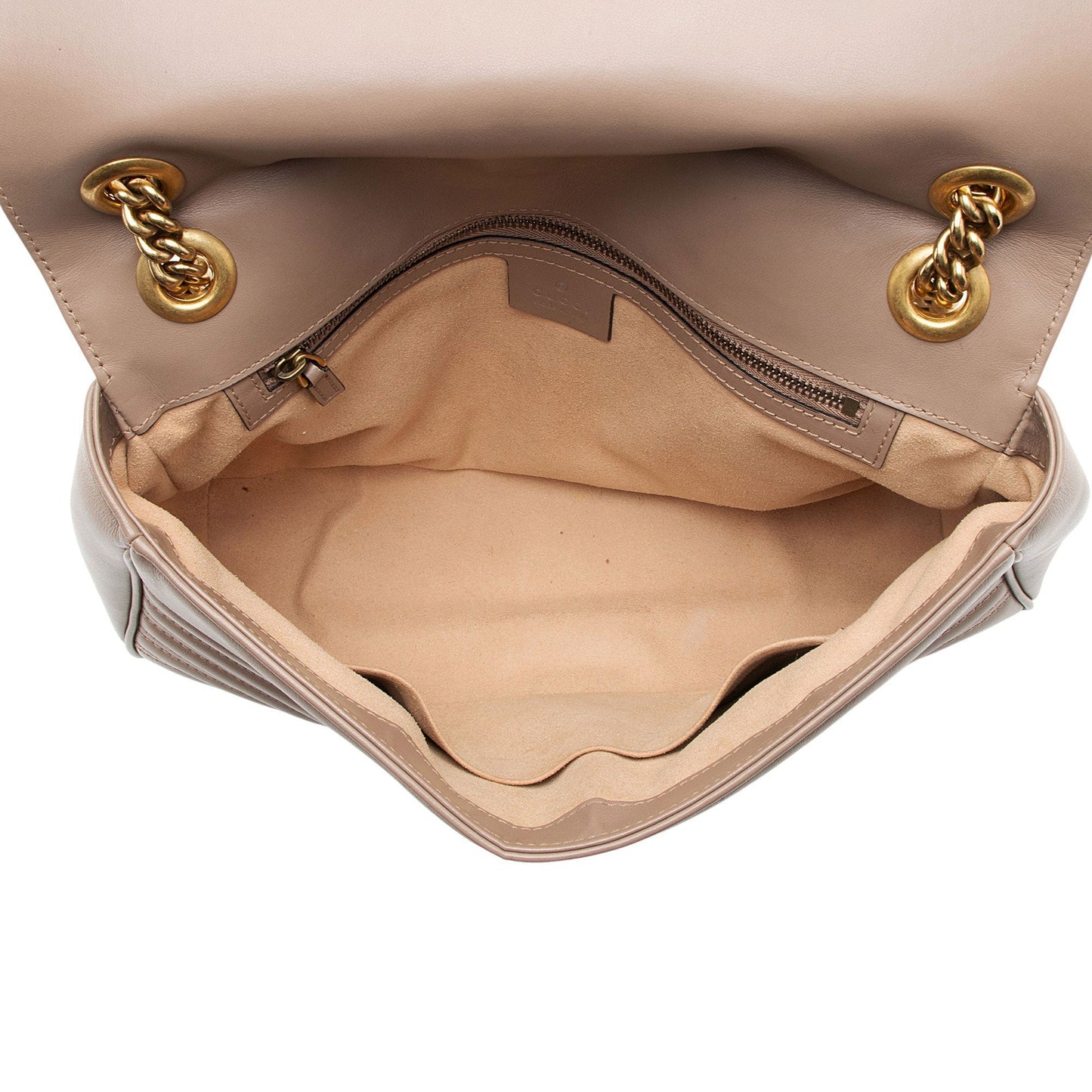 Gucci Matelasse Leather GG Marmont Large Flap Bag