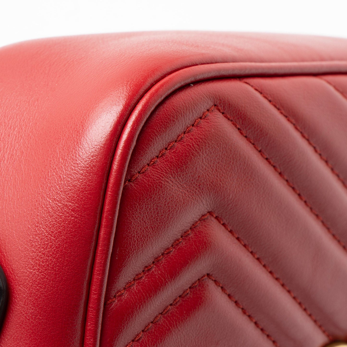 Gucci Matelasse Leather GG Marmont Mini Camera Bag