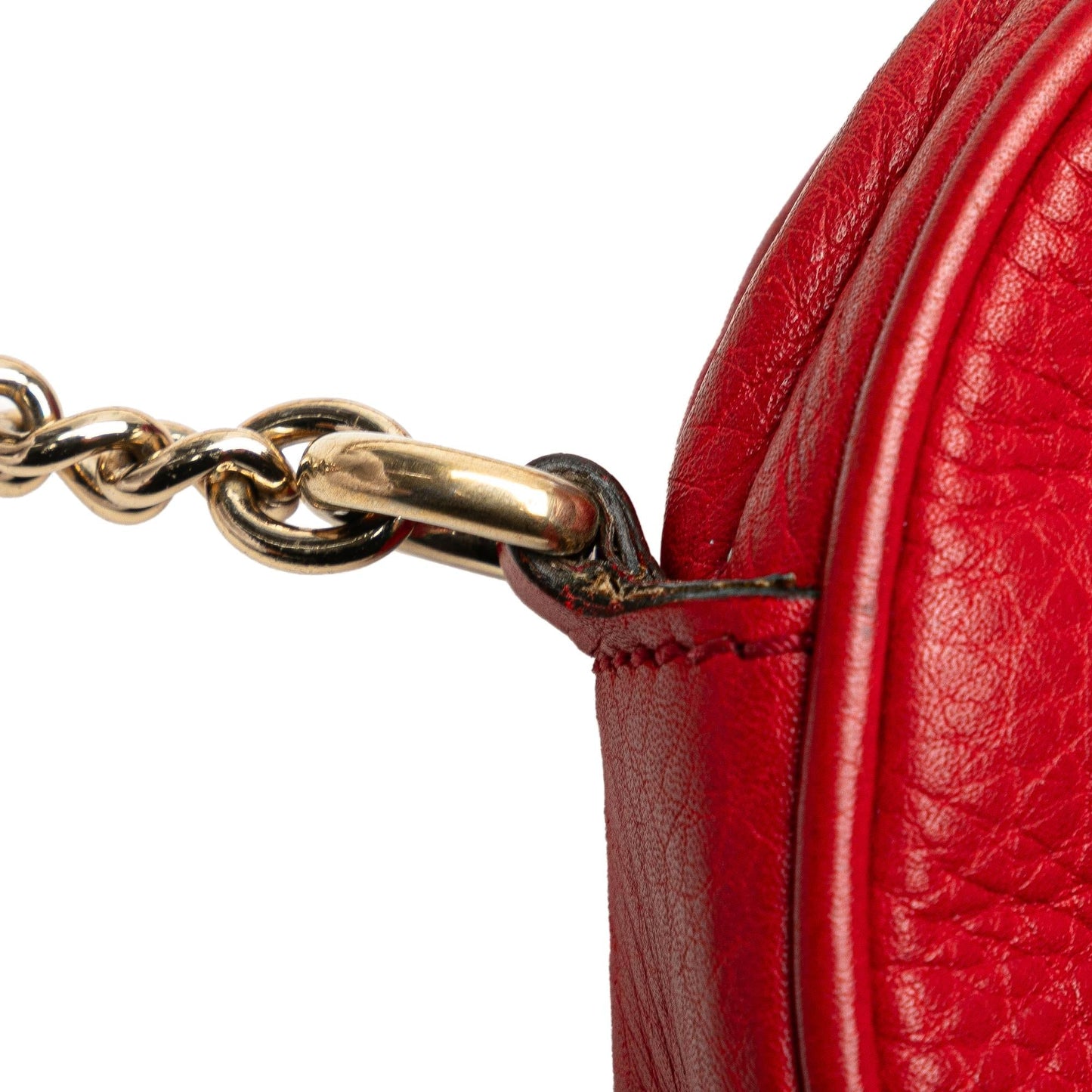 Gucci Mini Pebbled Calfskin Soho Chain Crossbody