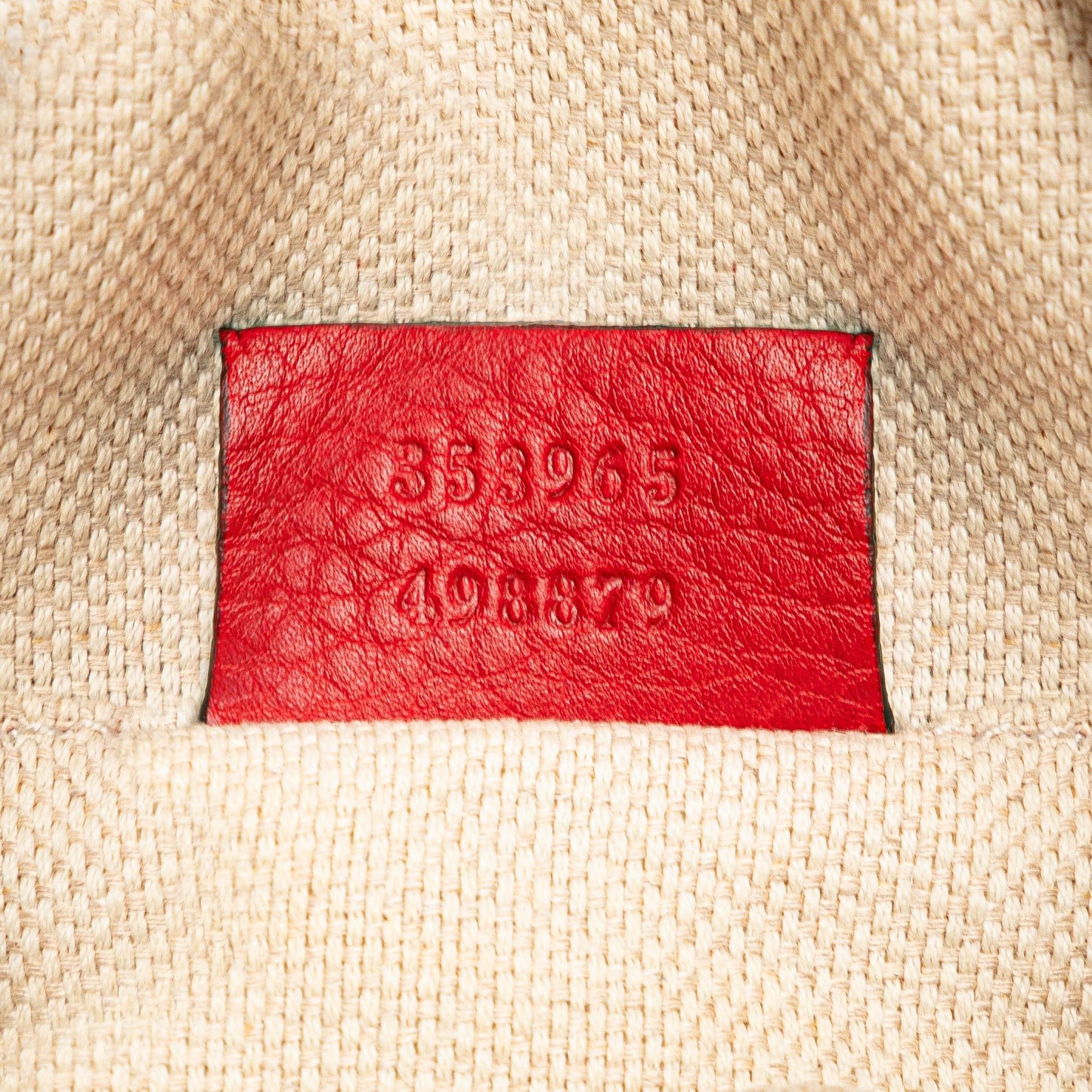 Gucci Mini Pebbled Calfskin Soho Chain Crossbody