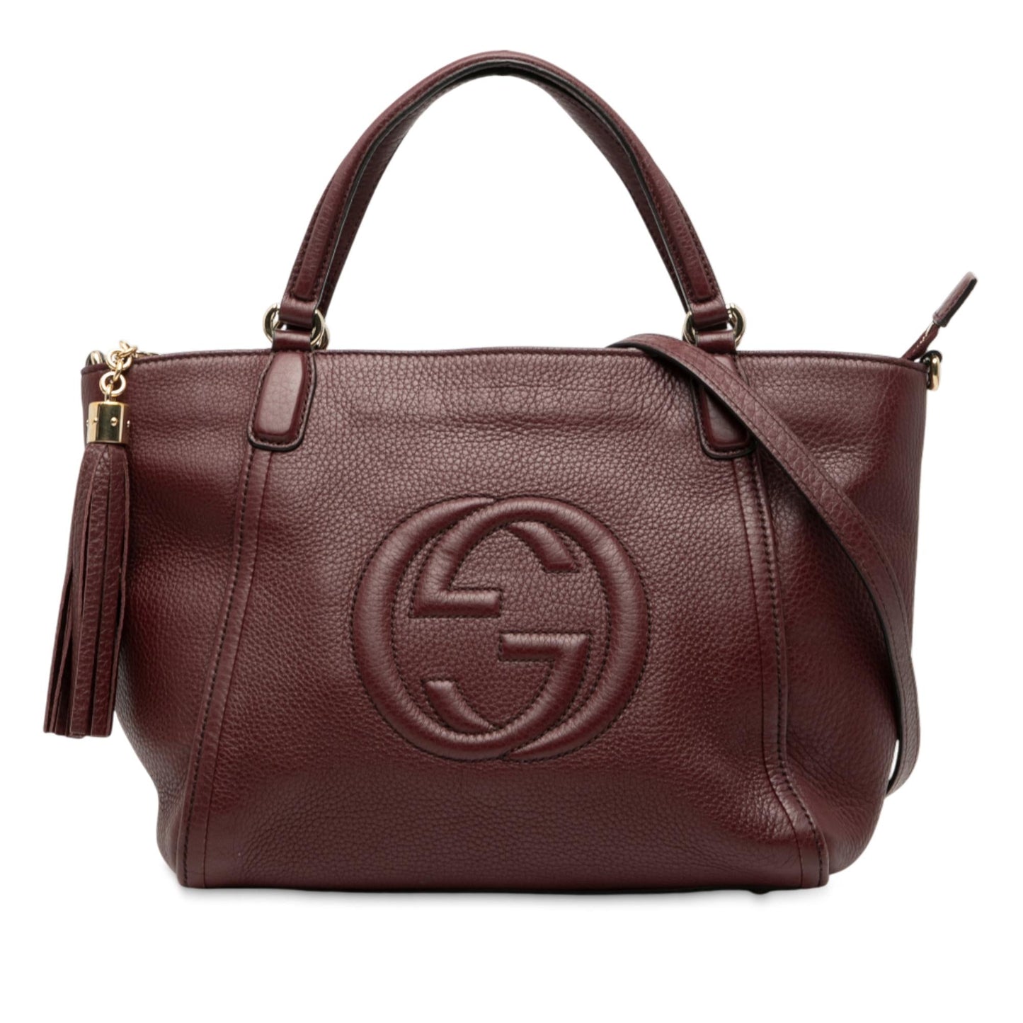 Gucci Small Leather Soho Cellarius Satchel