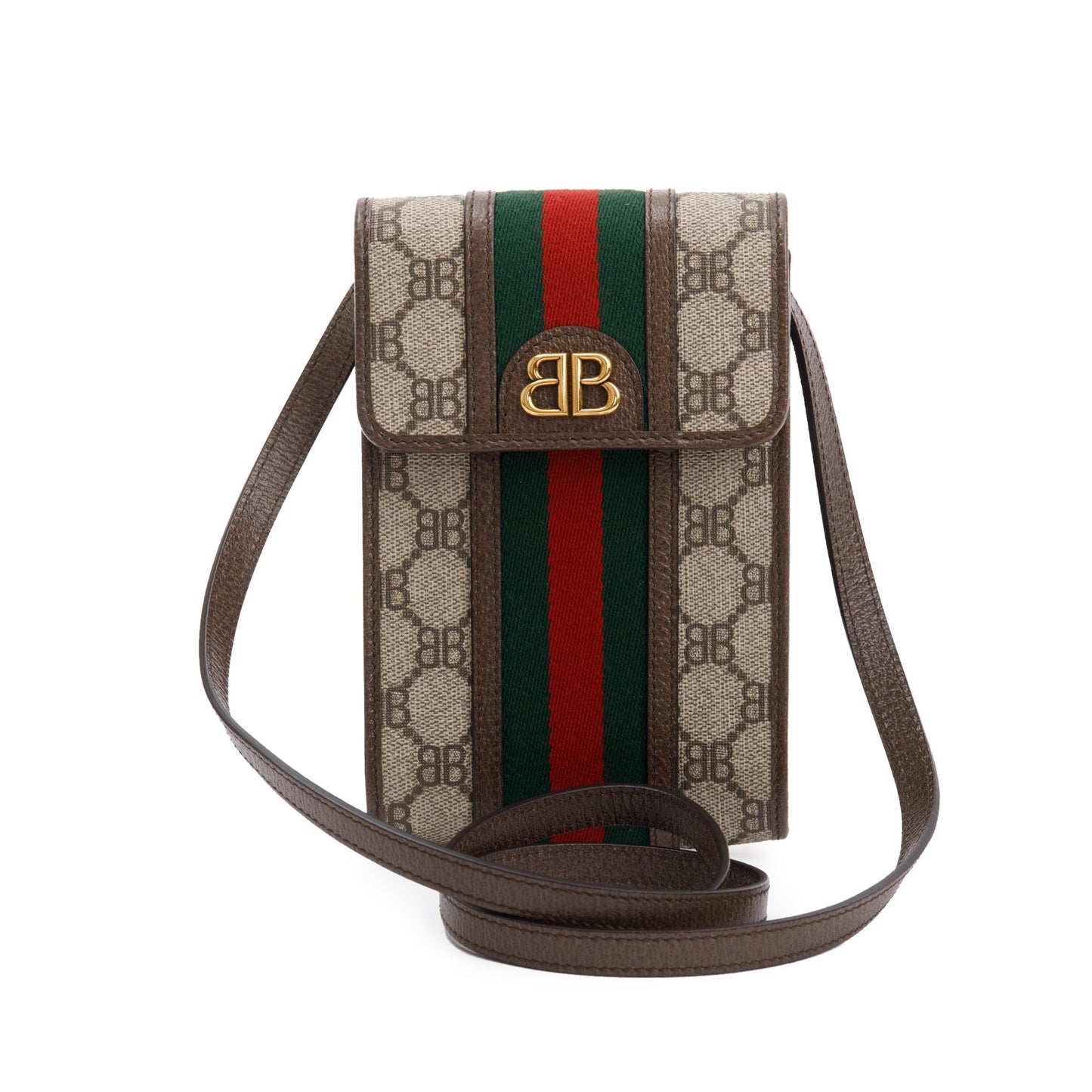 Gucci X Balenciaga 2022 The Hacker Project Phone Crossbody Bag