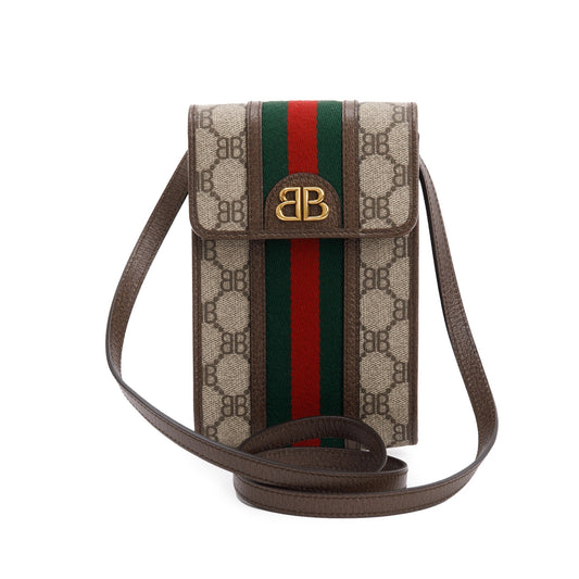 Gucci X Balenciaga 2022 The Hacker Project Phone Crossbody Bag