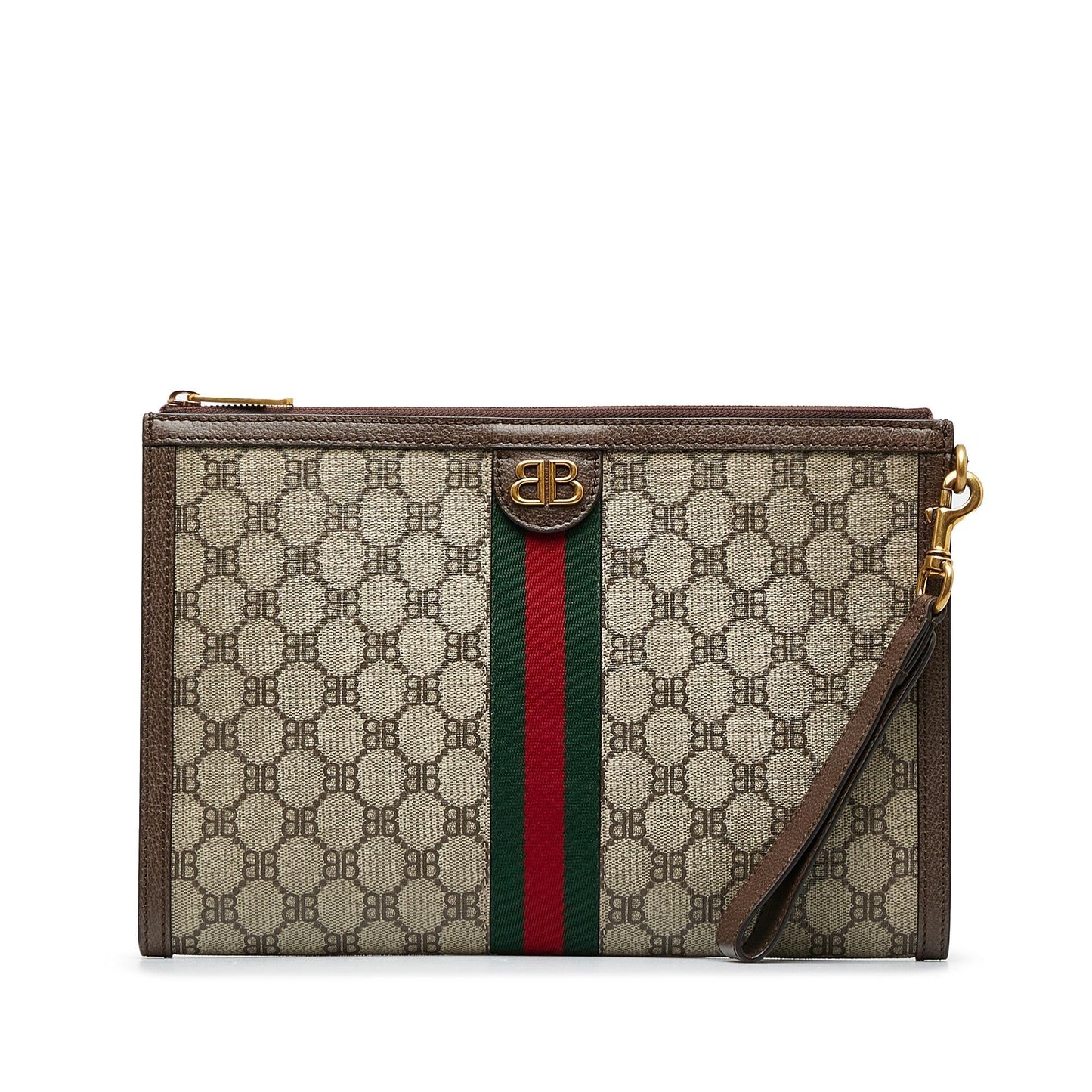 Gucci X Balenciaga BB Supreme Ophidia Web Clutch (SHG-hiJcJq)
