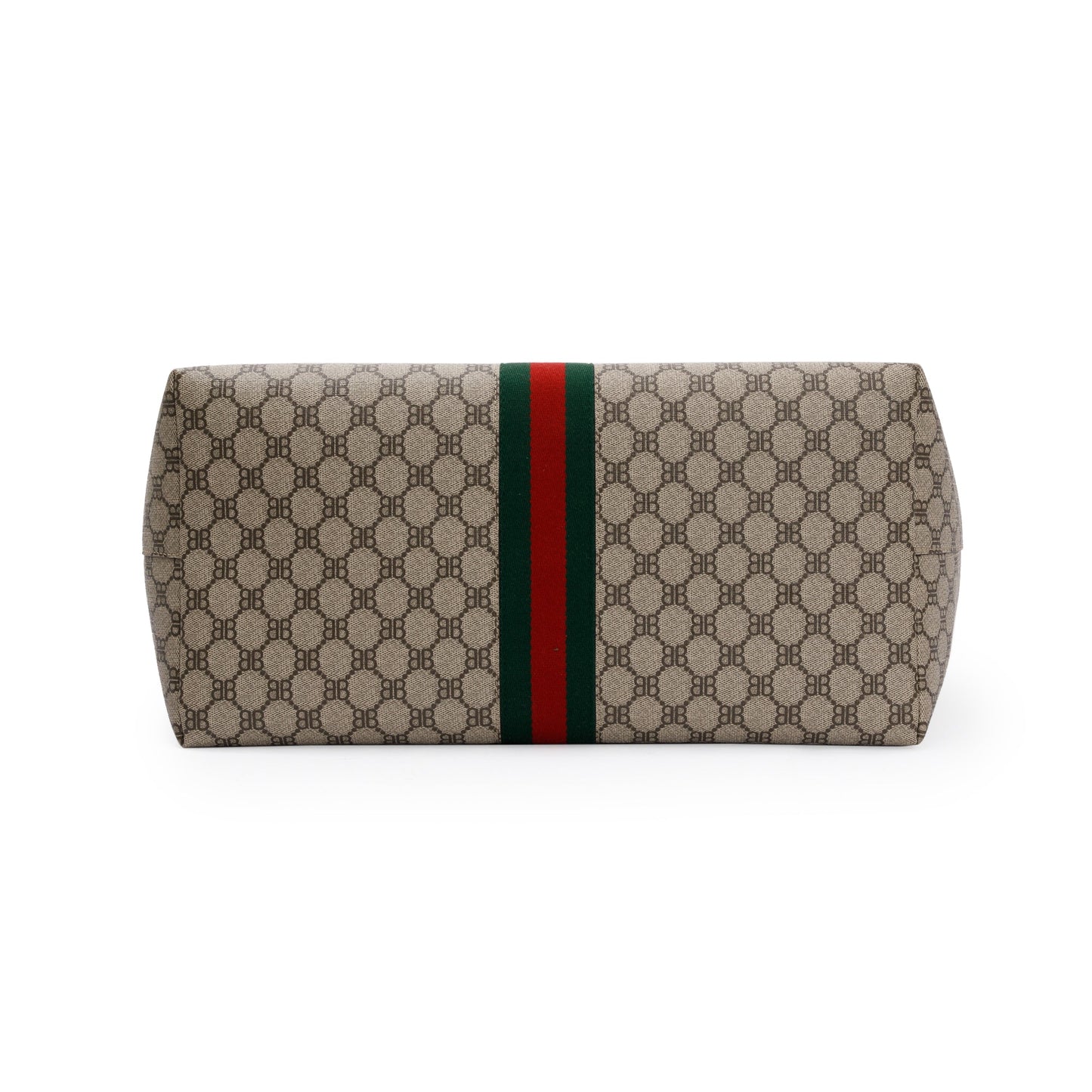 Gucci X Balenciaga The Hacker Project BB Supreme Web Large Ophidia Tote