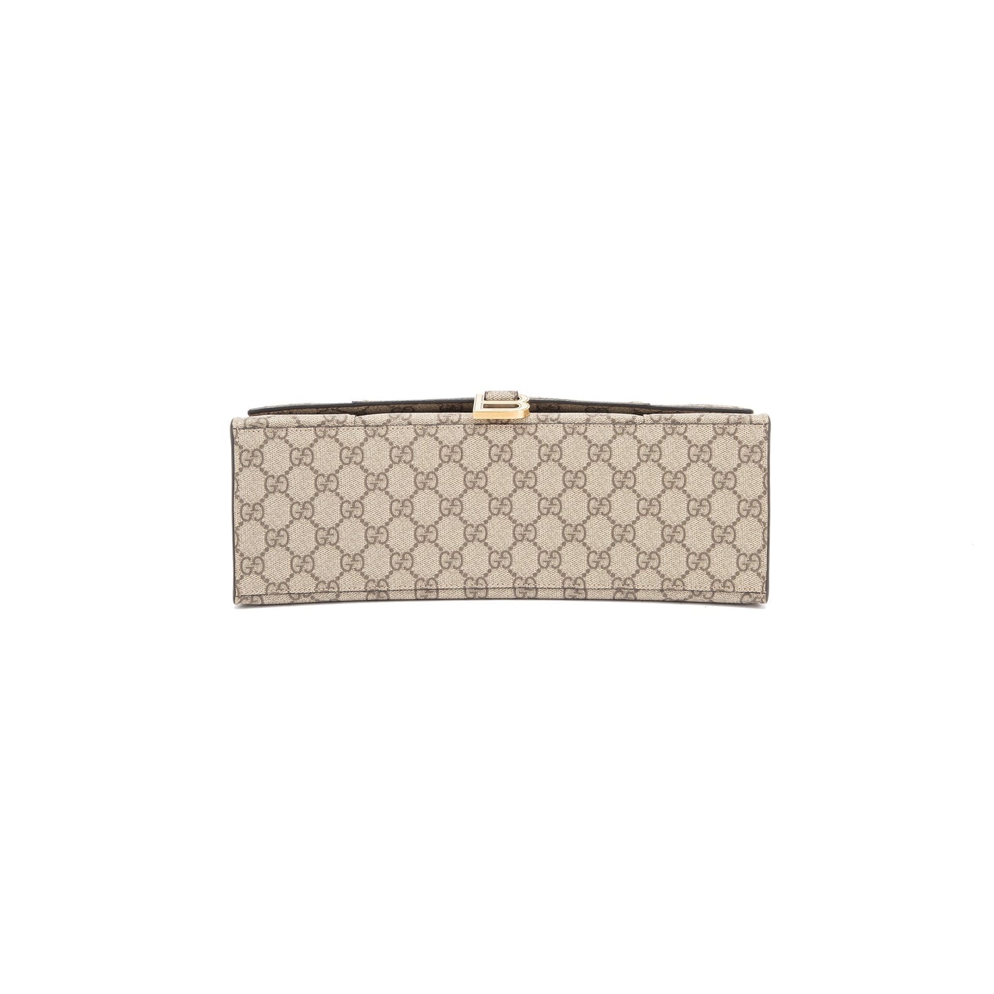 Gucci X Balenciaga The Hacker Project GG Supreme Hourglass Medium Top Handle Bag