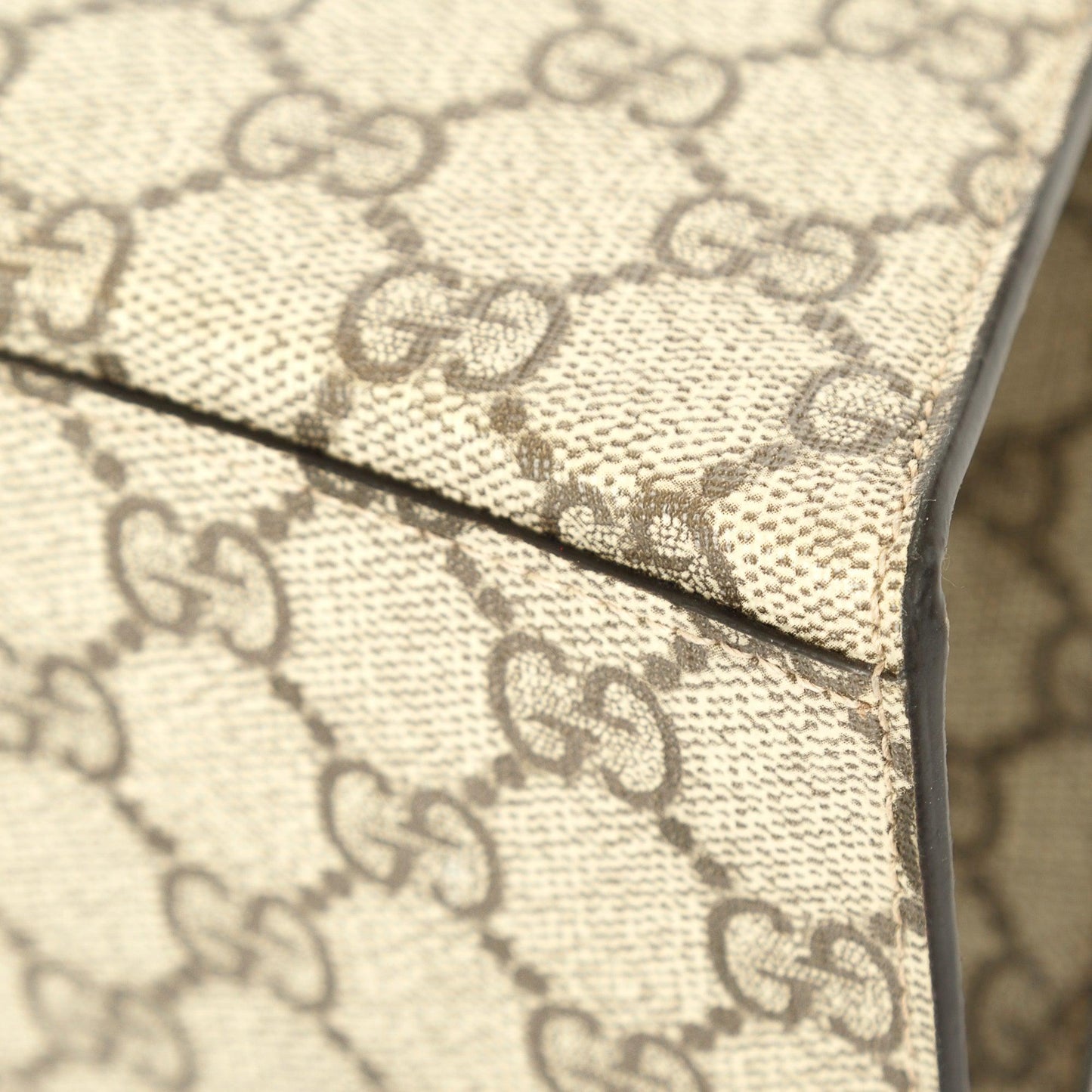 Gucci X Balenciaga The Hacker Project GG Supreme Hourglass Small Top Handle Bag