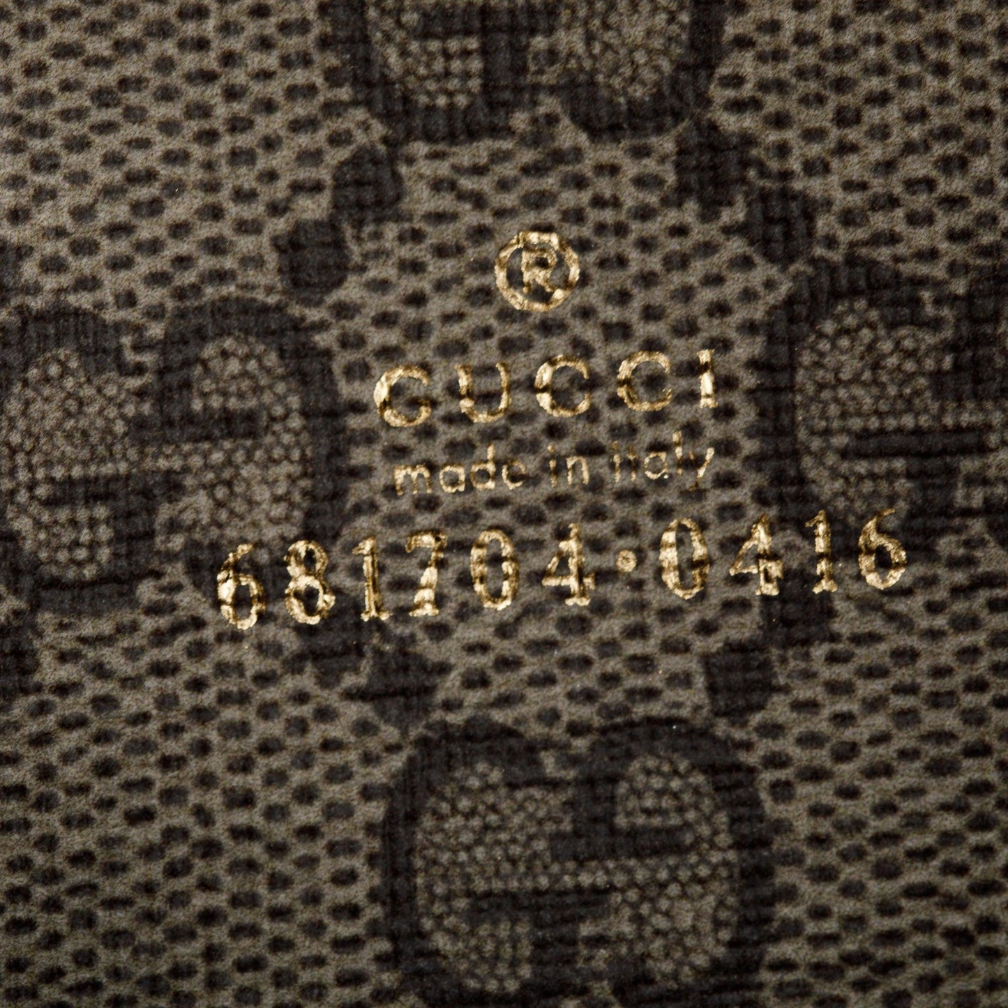 Gucci X Balenciaga The Hacker Project GG Supreme Trifold Compact Wallet