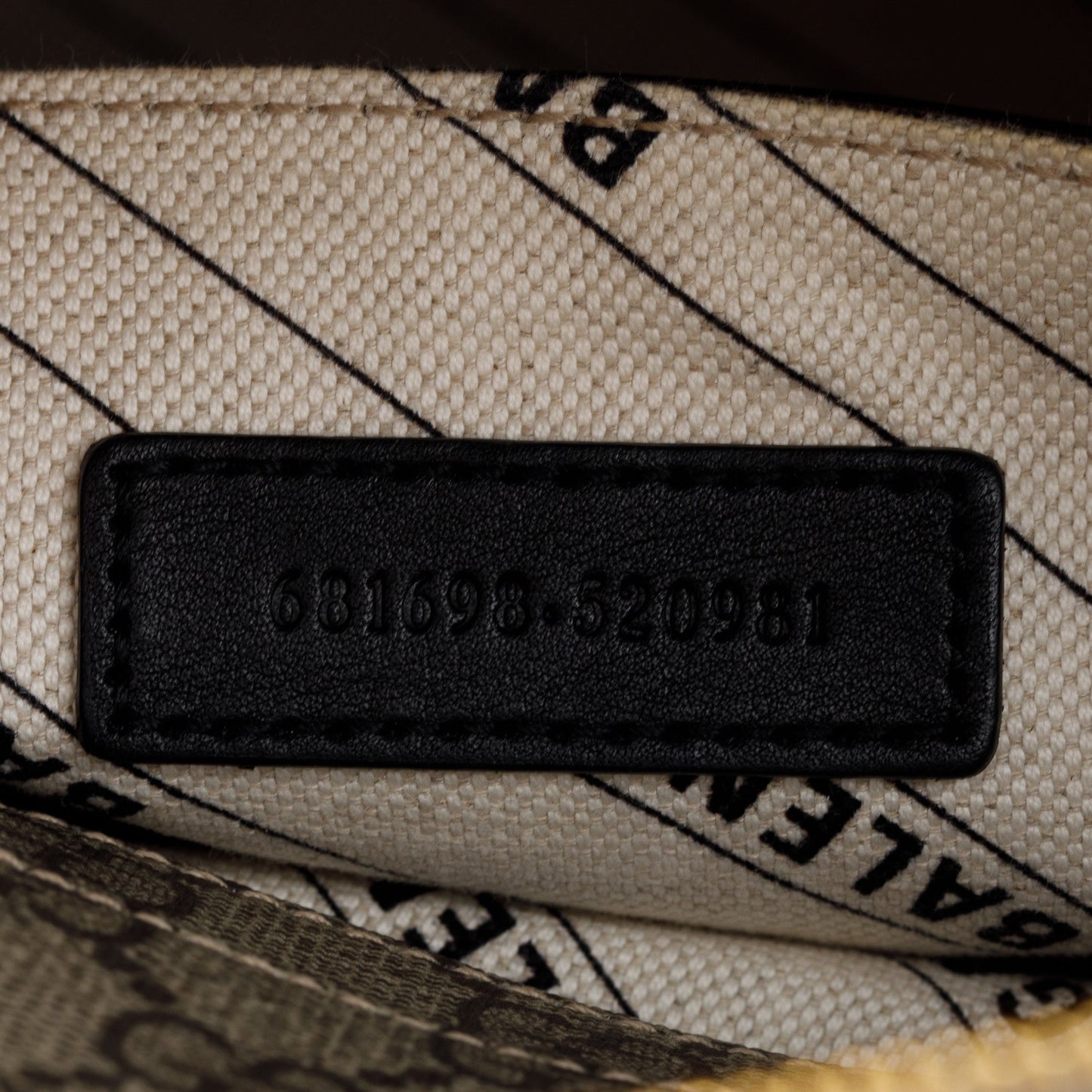 Gucci x Balenciaga The Hacker Project GG Supreme Medium Ville Handle Bag