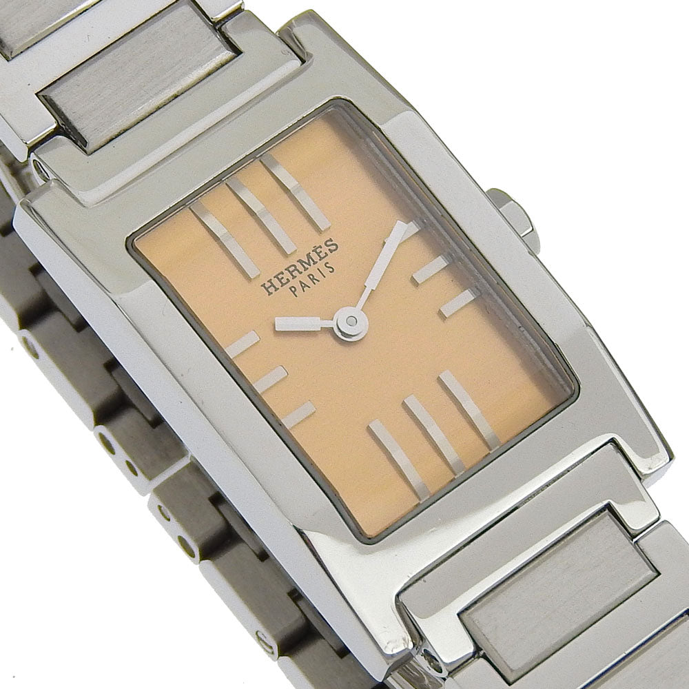 HERMES Watches Quartz TA1.210 Stainless Steel Silver tandem gold dial