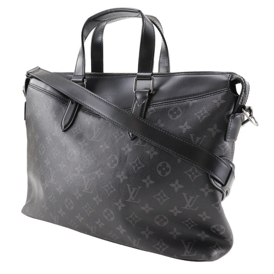 LOUIS VUITTON Business bag M40566 Monogram Eclipse Canvas black 2WAYShoulder Explorer mens  d