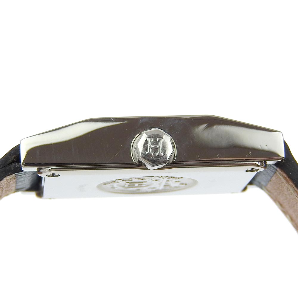 HERMES Watches Quartz TA1.210 Stainless Steel , Leather blue tandem Blue dial Women  d