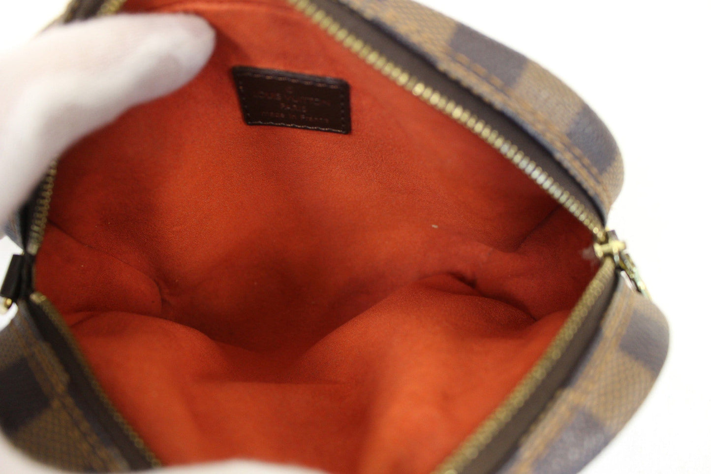 LOUIS VUITTON Damier Pochette Ipanema Shoulder Pouch