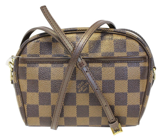 LOUIS VUITTON Damier Pochette Ipanema Shoulder Pouch