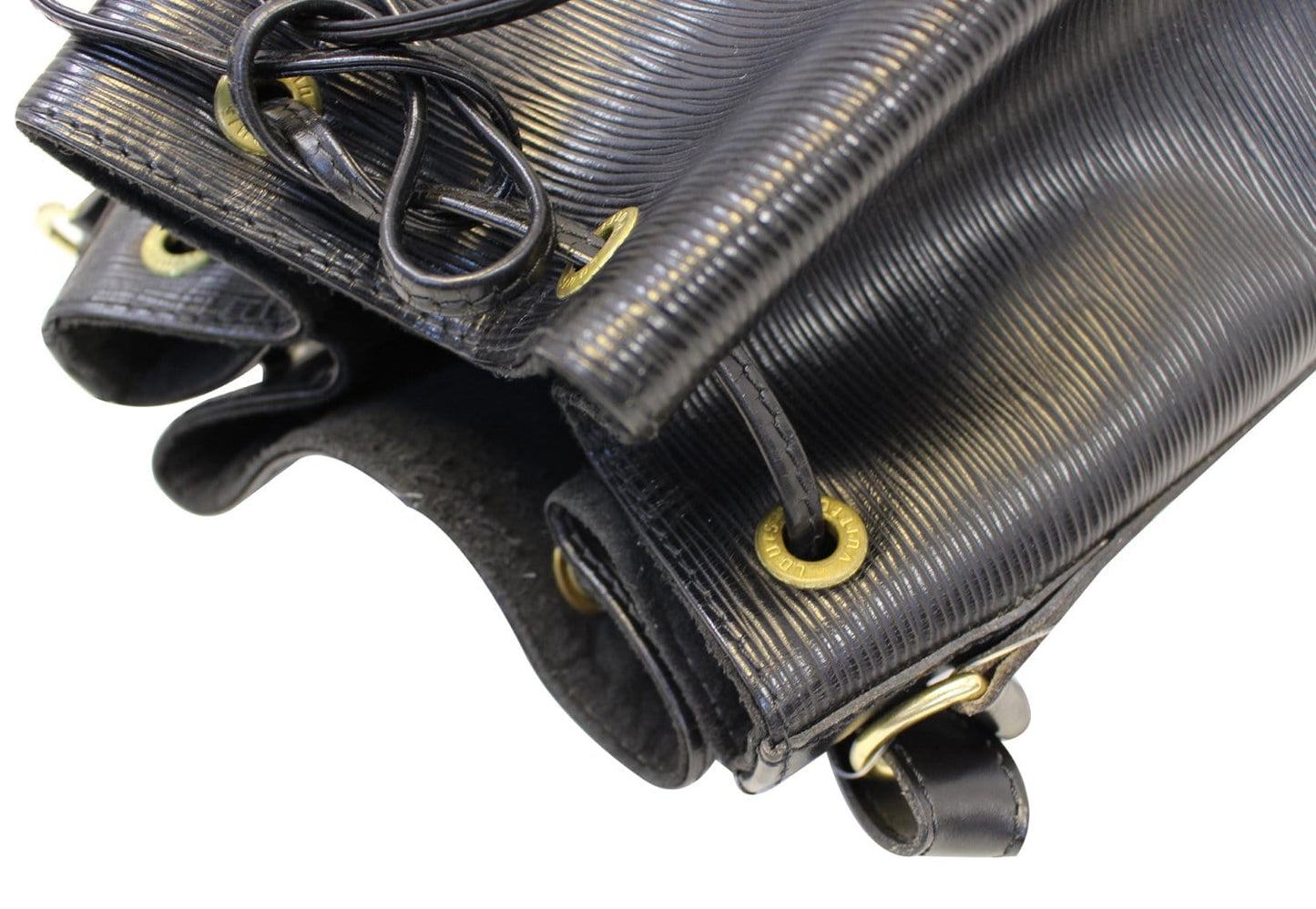 LOUIS VUITTON Epi Leather Noe Black Shoulder Bag