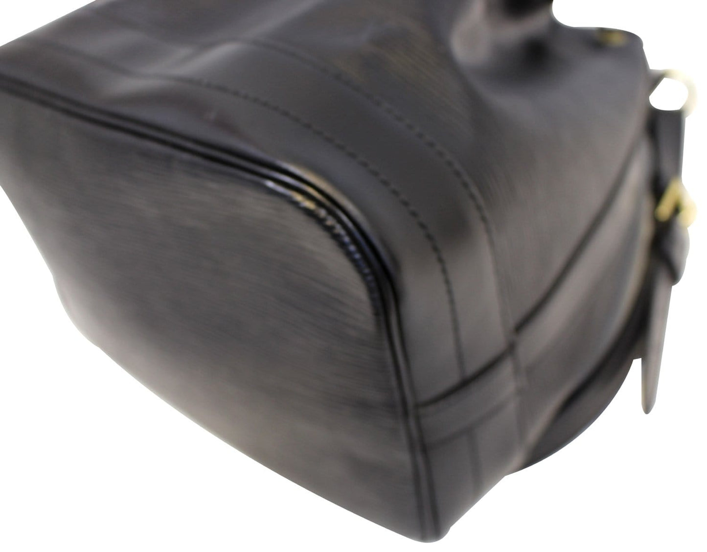 LOUIS VUITTON Epi Leather Noe Black Shoulder Bag