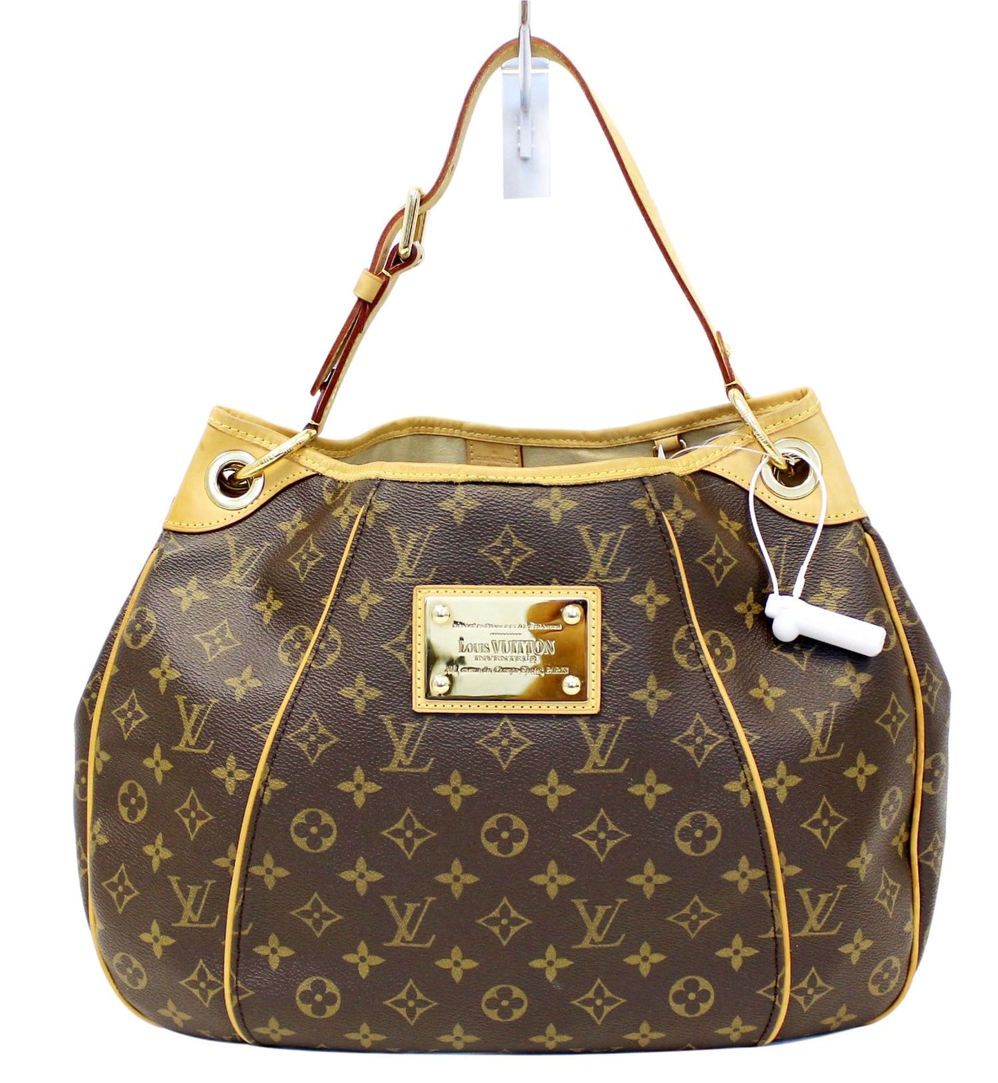 LOUIS VUITTON Monogram Galliera PM Brown Shoulder Handbag