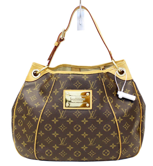 LOUIS VUITTON Monogram Galliera PM Brown Shoulder Handbag