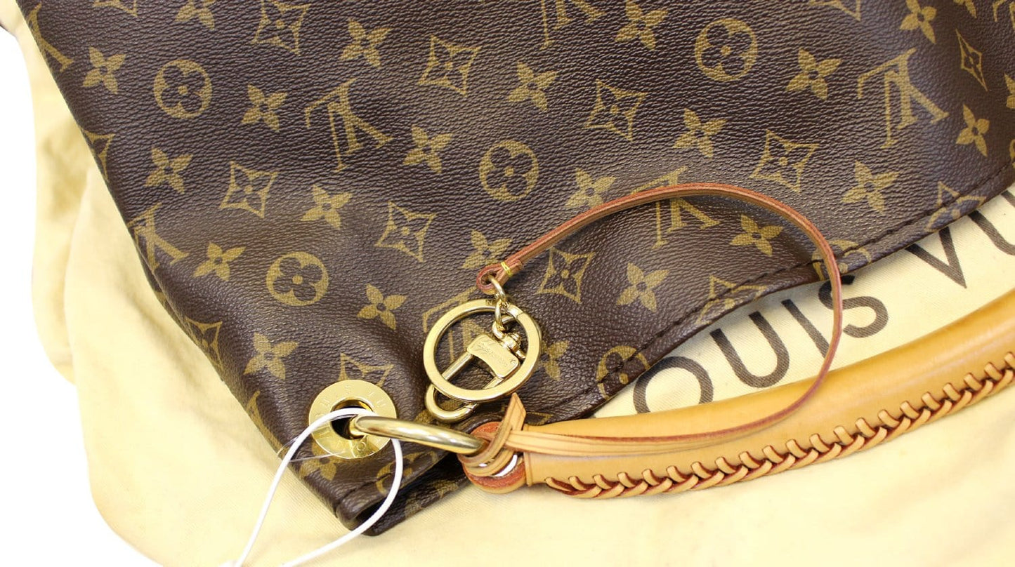 LOUIS VUITTON Monogram Canvas Artsy GM Shoulder Bag Limited