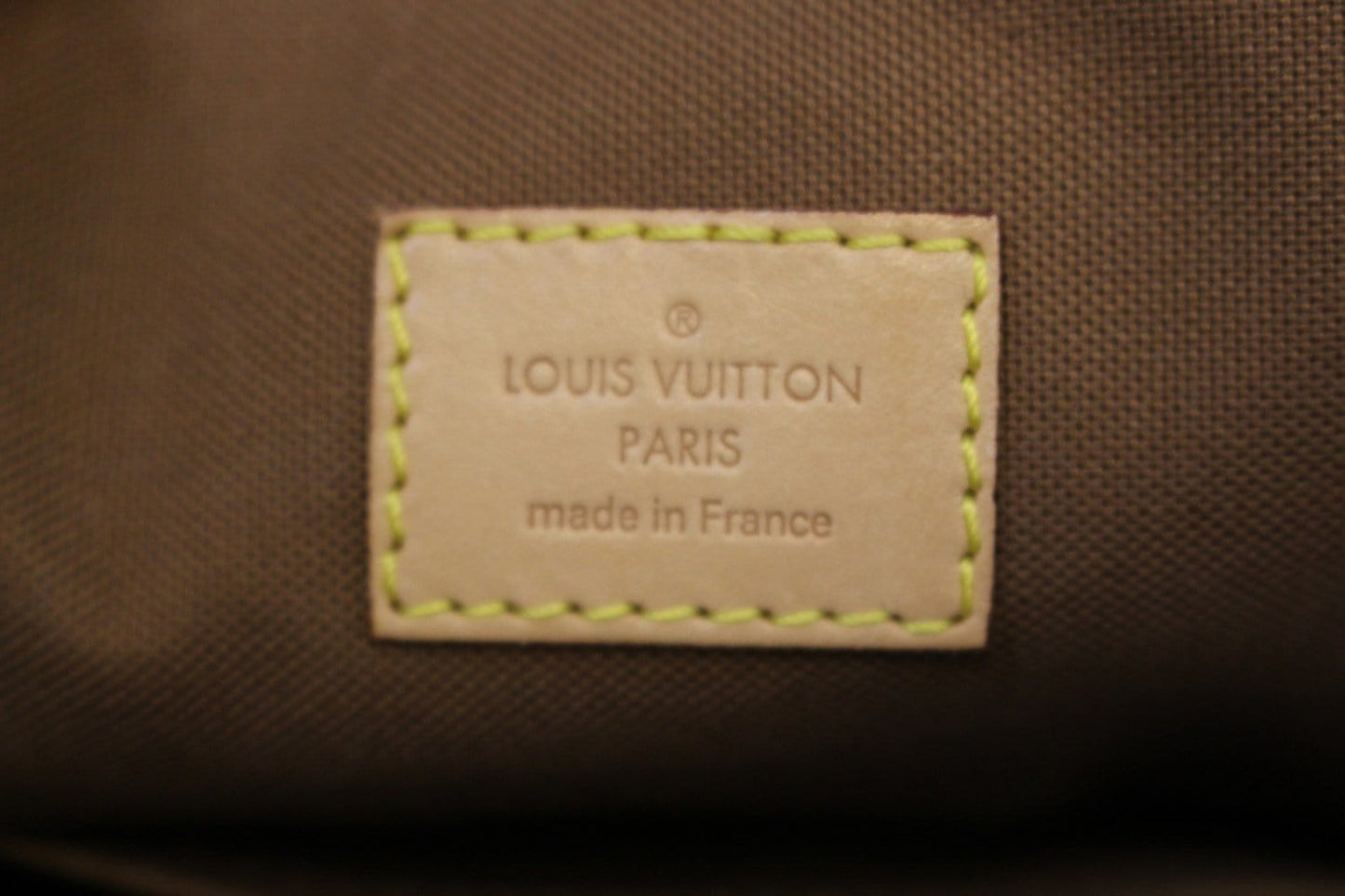 LOUIS VUITTON Monogram Tivoli GM Brown Tote Shoulder Bag