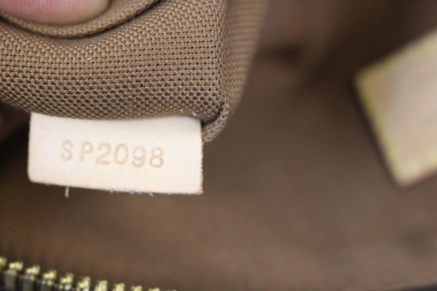 LOUIS VUITTON Monogram Tivoli GM Brown Tote Shoulder Bag