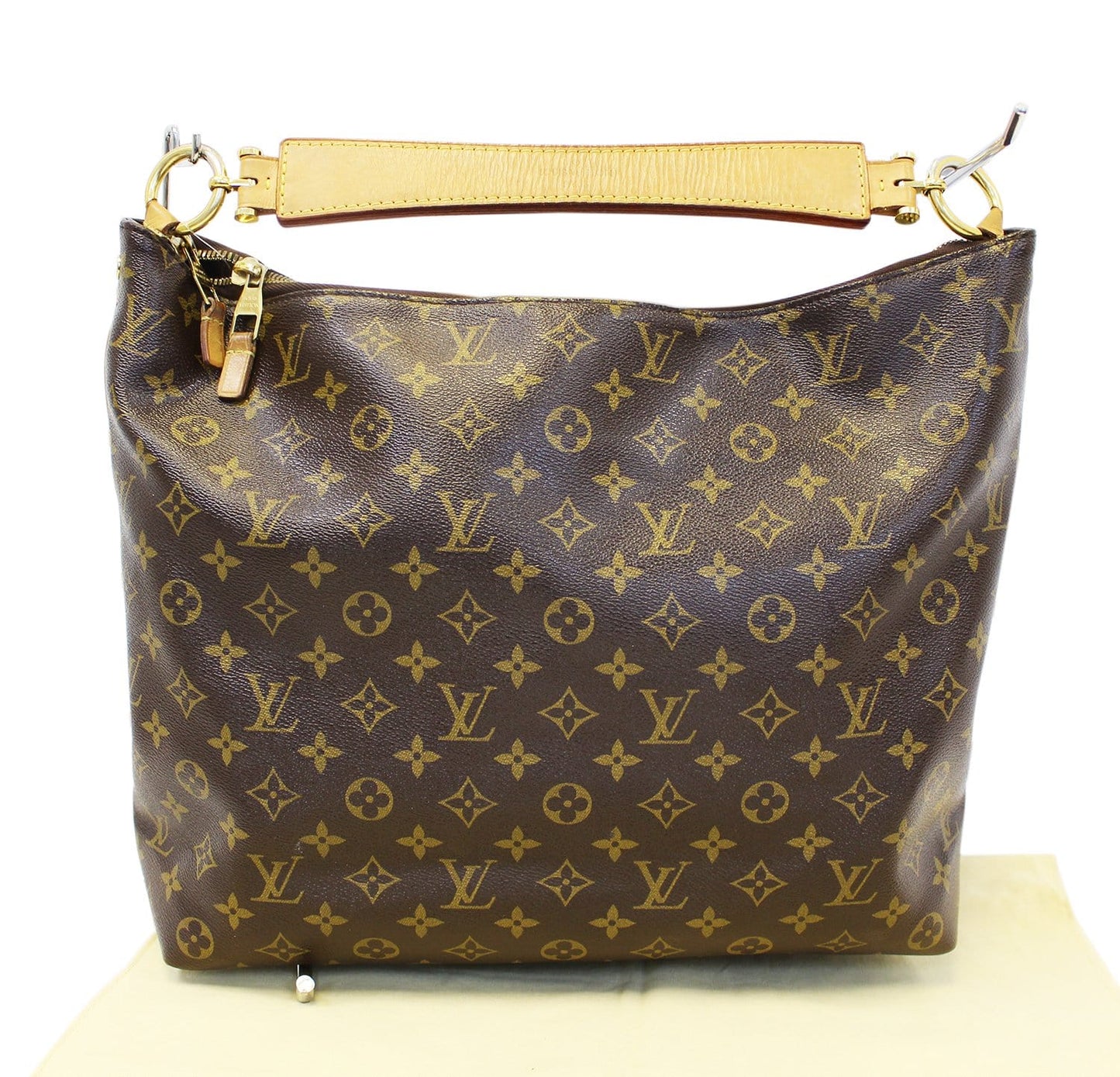 LOUIS VUITTON  Shoulder Bag Monogram Canvas Sully MM Brown