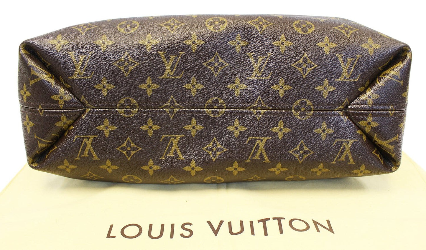 LOUIS VUITTON  Shoulder Bag Monogram Canvas Sully MM Brown