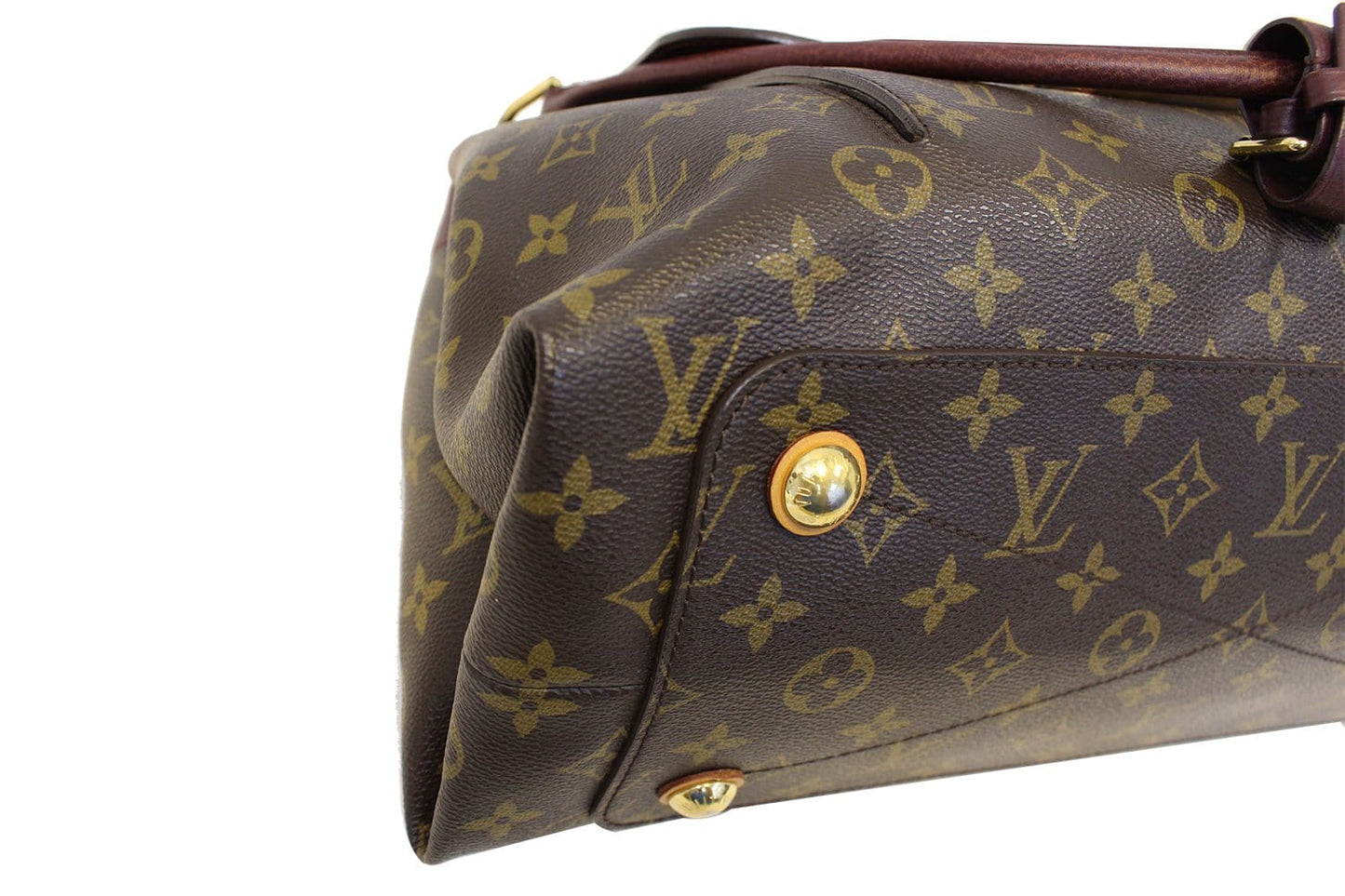 LOUIS VUITTON Monogram Canvas Aurore Olympe Satchel Bag